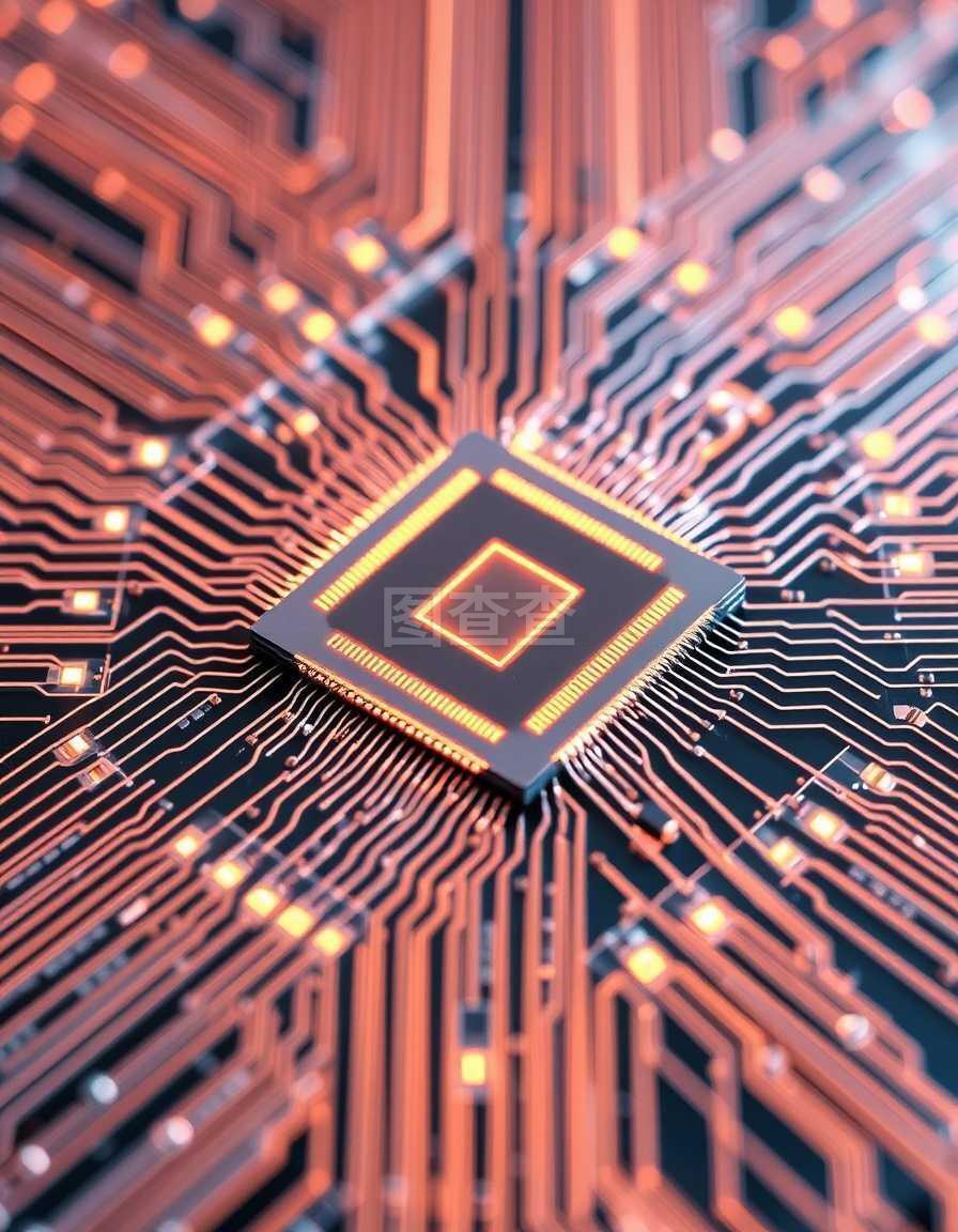 未來主義集成電路 邁向智能與無限可能的新紀元
